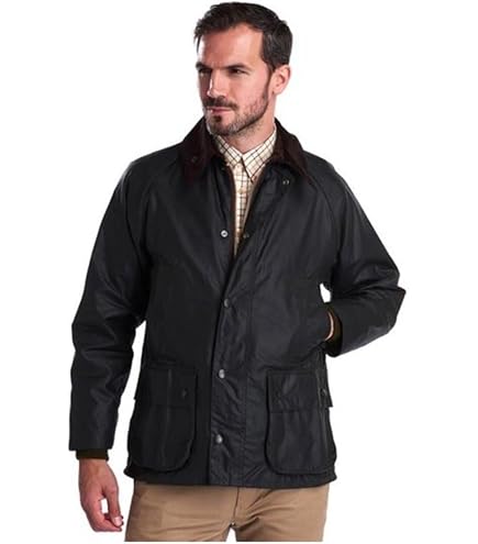 Barbour Men's Beaufort Wax Jacket, Sage, SM (36) at Amazon Men's